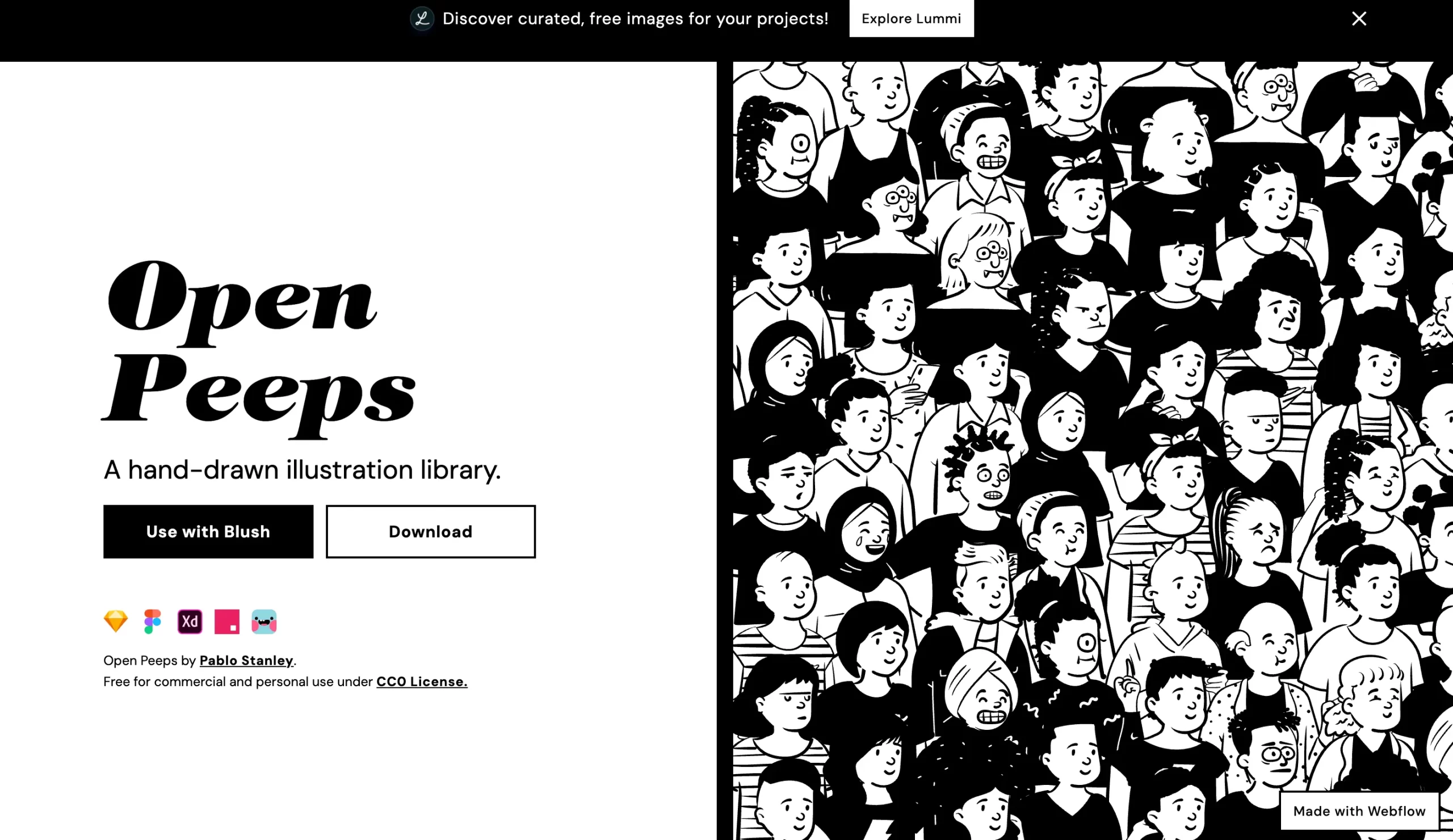 Open Peeps サイト 画像